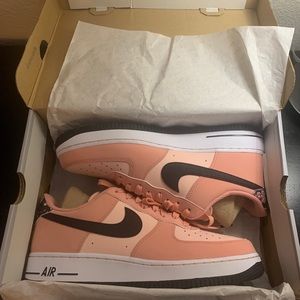 Nike men’s Air Force 1 pink quartz